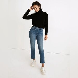 Madewell The Curvy Perfect Vintage Jean in Melgrove Wash